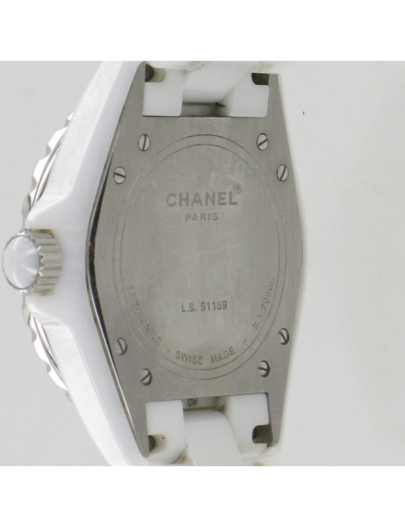 Montre J12 blanche CHANEL