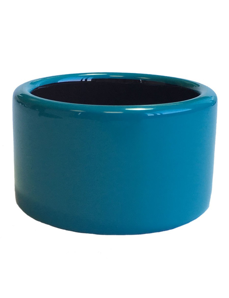 HERMES bracelet lacquered wooden peacock blue