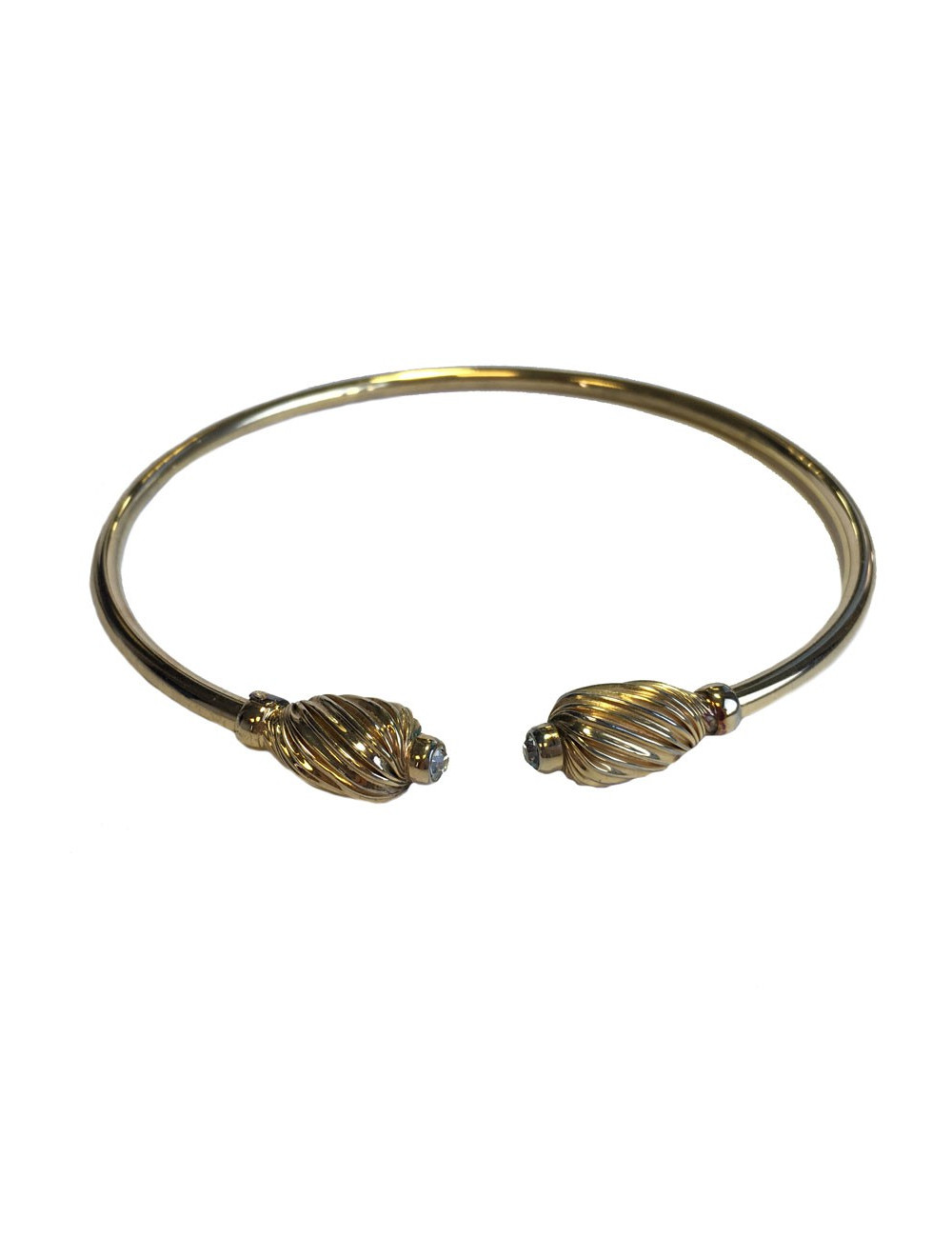 Collier CHRISTIAN DIOR Vintage en métal doré