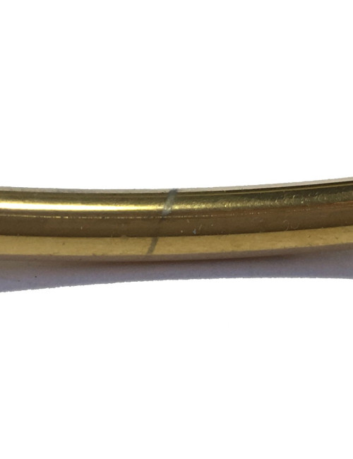 Collier CHRISTIAN DIOR Vintage en métal doré