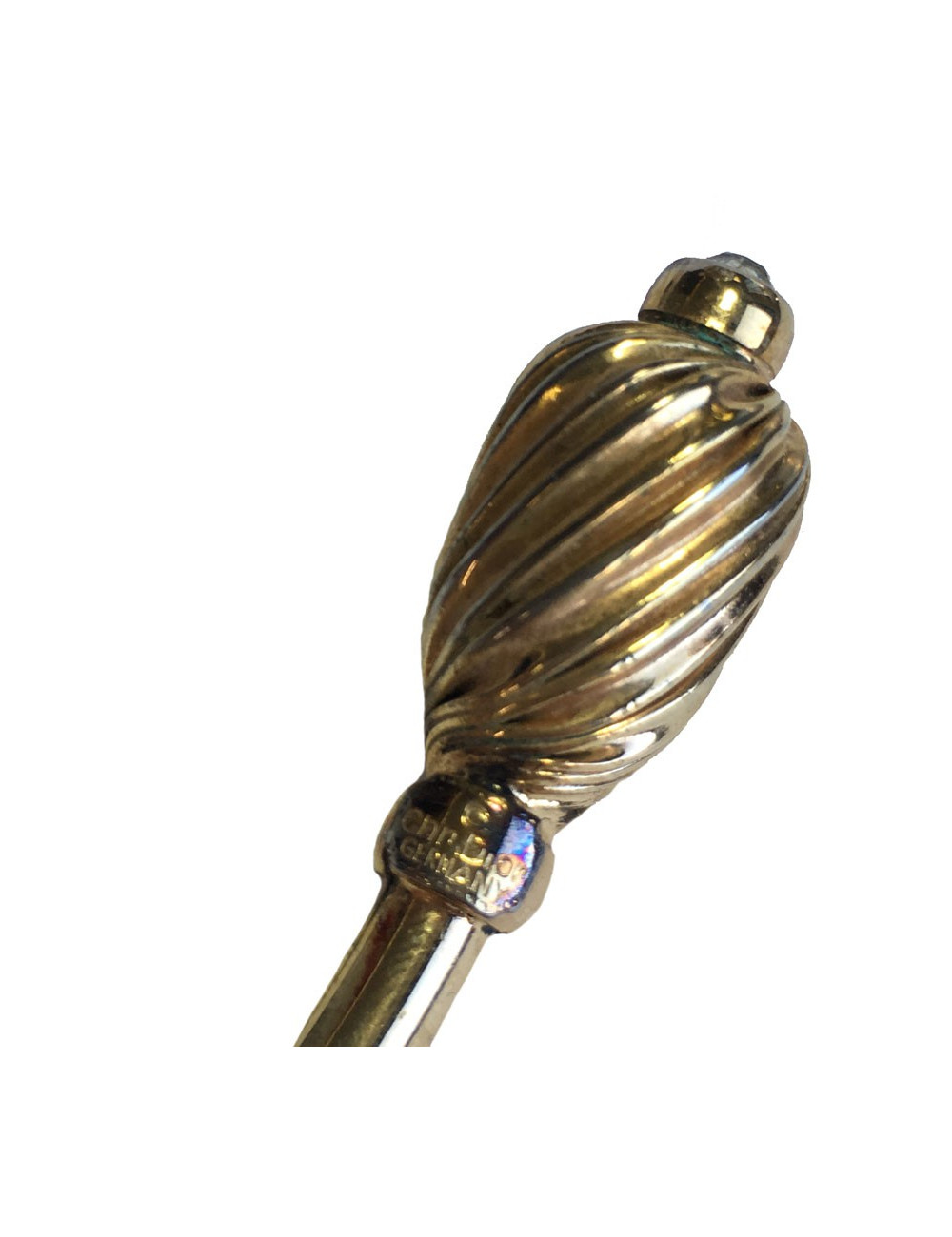 Collier CHRISTIAN DIOR Vintage en métal doré