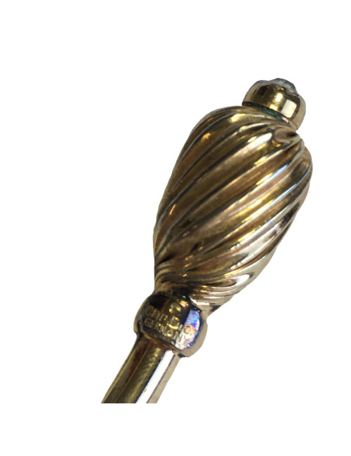 Collier CHRISTIAN DIOR Vintage en métal doré