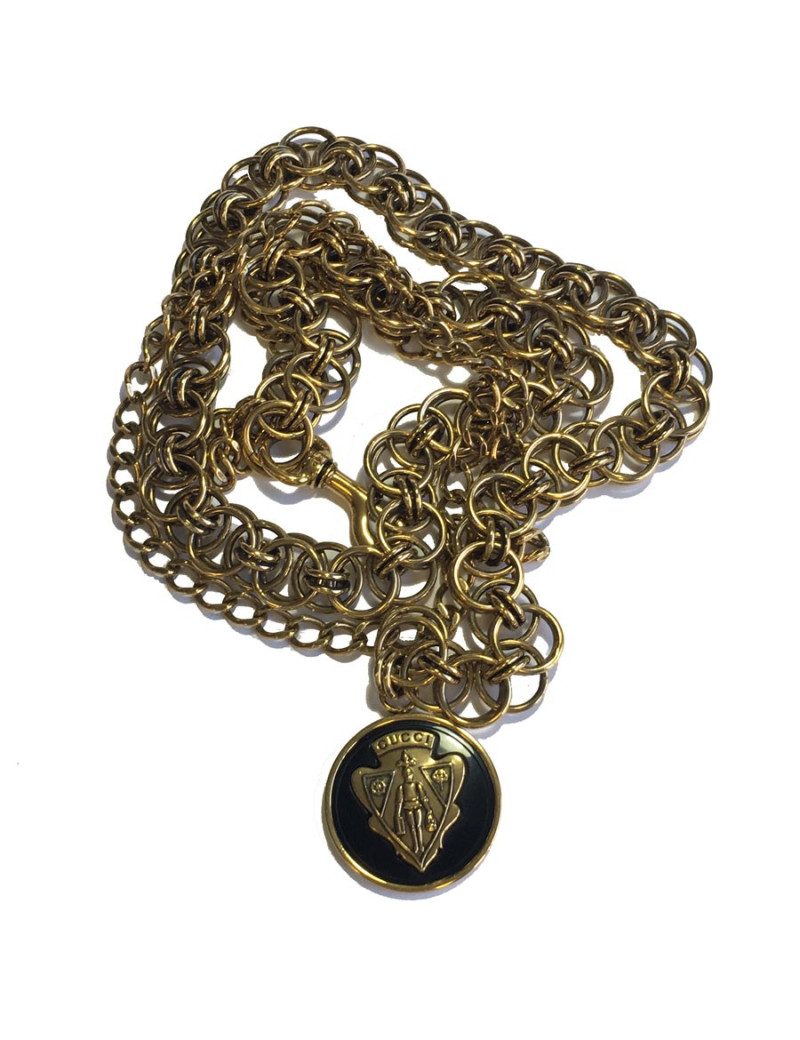 Ceinture sautoir GUCCI Vintage dorée