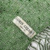 Top AZZARO Vintage en crochet lurex vert et argent