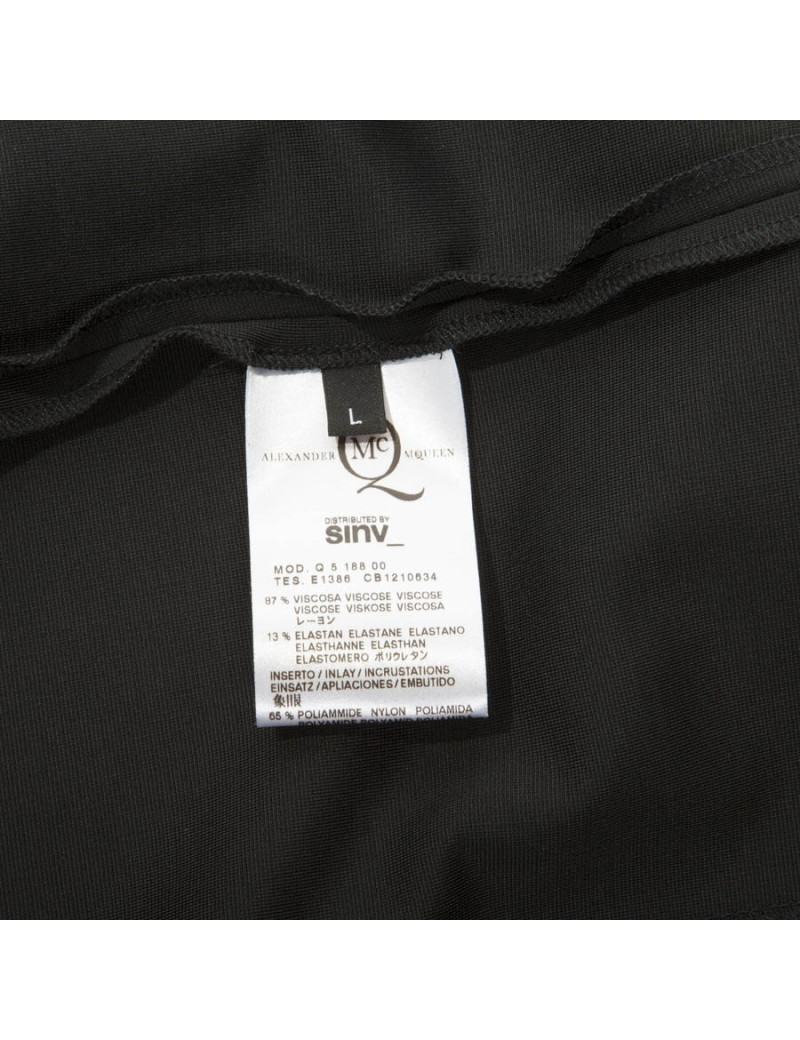 Black dress ALEXANDER McQUEEN t38/40