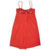 Dress VALENTINO t42 IT: 38 coral embroidered EN