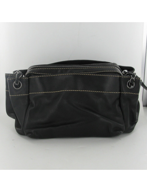 Sac cuir noir CHANEL