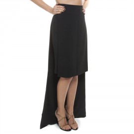  GIVENCHY black pencil skirt in viscose Size 40EU