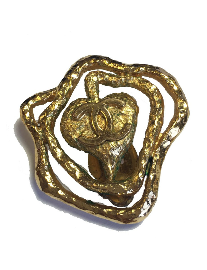 Boucles d'oreille Clips CHANEL Vintage