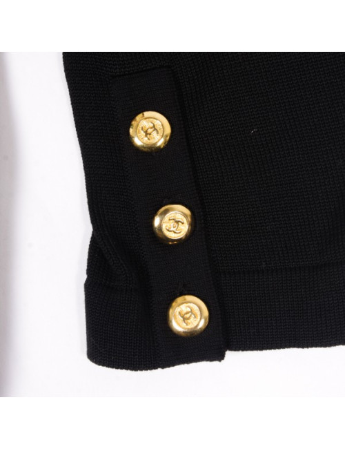 Long Cardigan CHANEL T 44 en Vintage