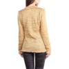 Jacket "Paris-Dubai" T 38 EN gold and Pearly beads