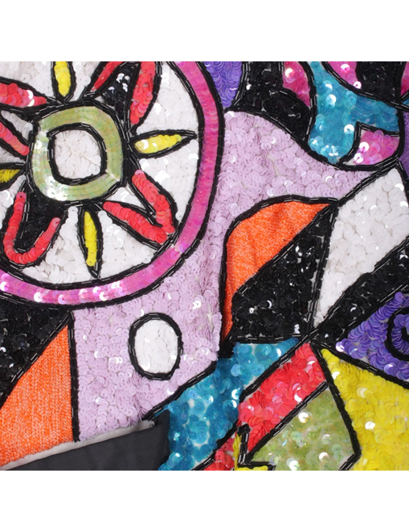 Blouson YSA DUPIRE T 40 Pailettes multicolores