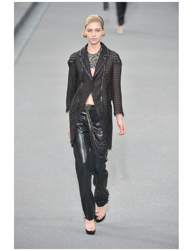 Manteau CHANEL en organza