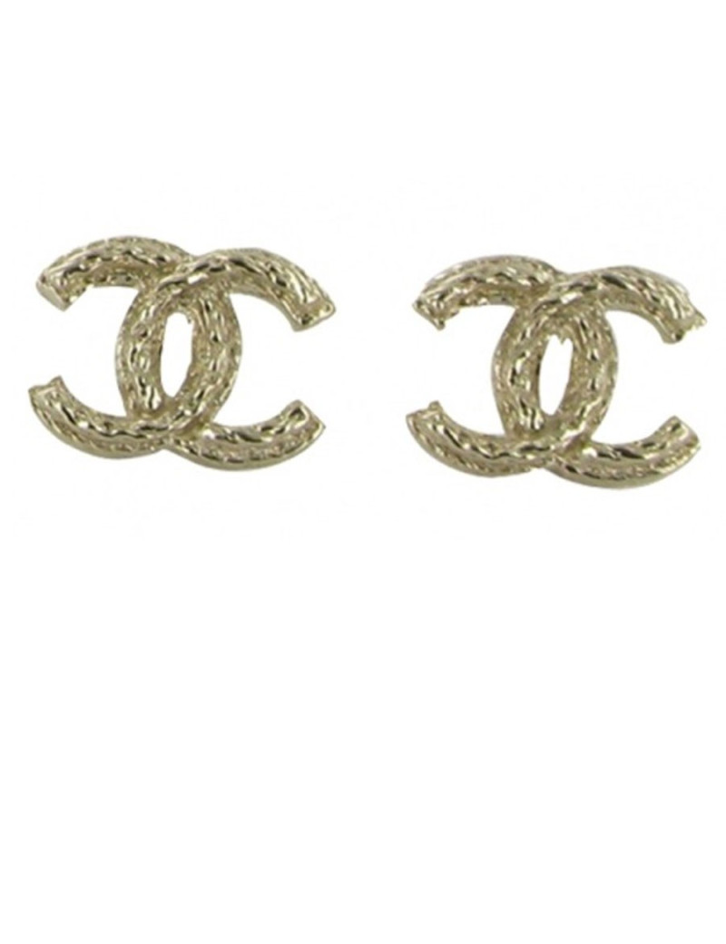 Clous d'oreilles dorÃ©s CHANEL