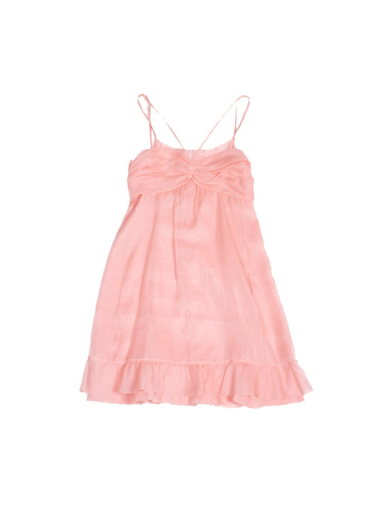 Robe CHANEL rose pâle T38