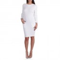 CHANEL White T 38 EN mesh dress
