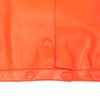 HERMES T 40 lambskin jacket orange