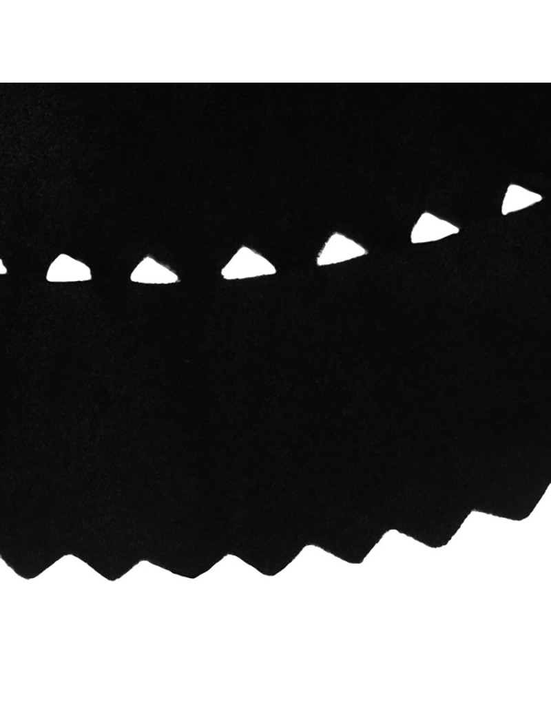 ALAÏA dress in black stretch Velvet Size 40EU