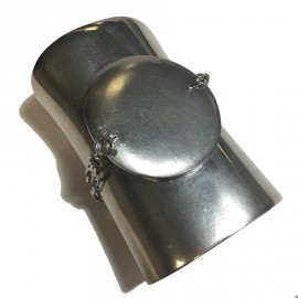 CELINE cuff size S silver metal