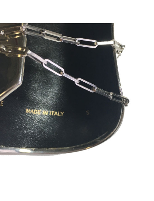 Manchette CELINE taille S métal argenté