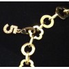 CHANEL yellow gold necklace and charms