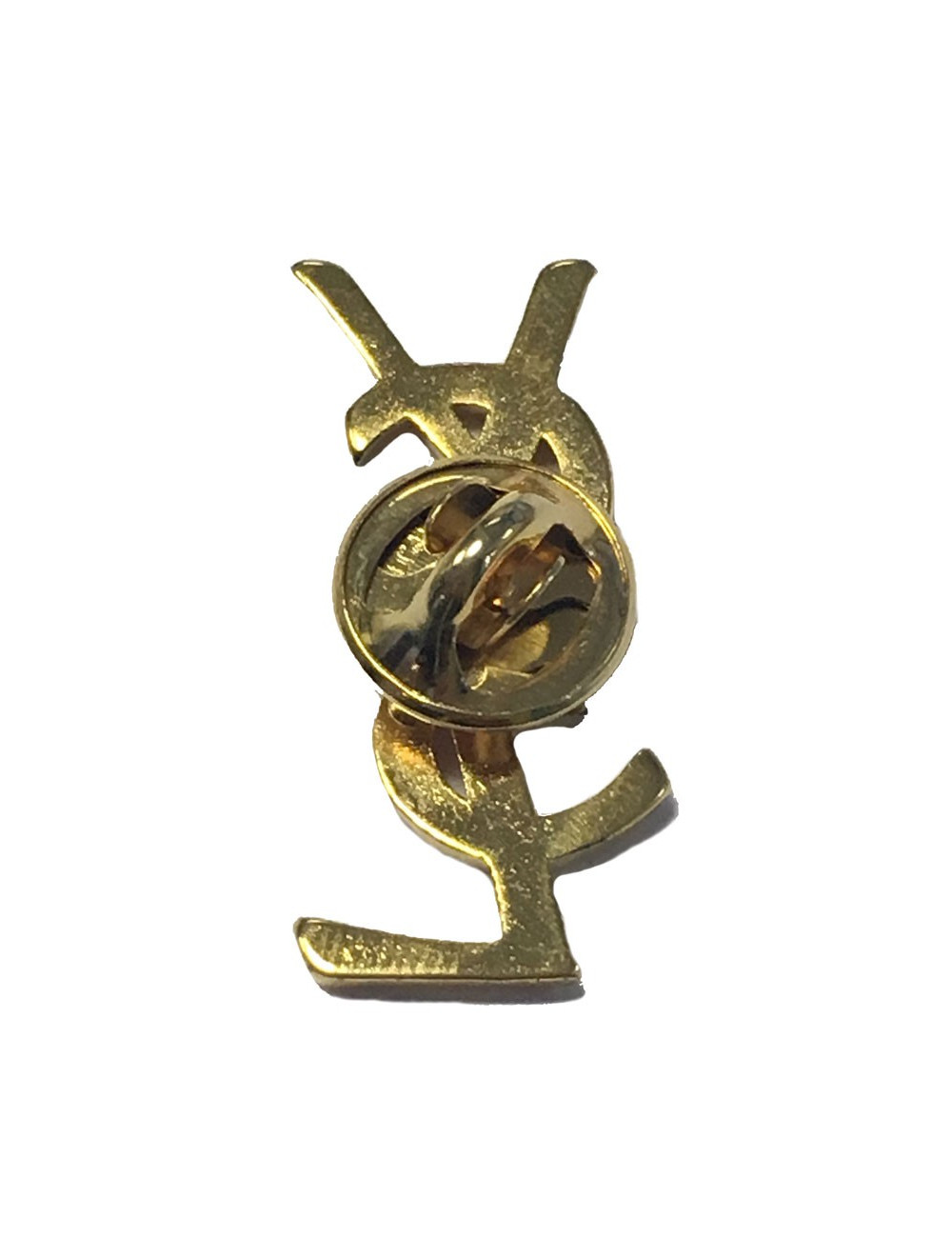 Pin s YSL  SAINT LAURENT doré