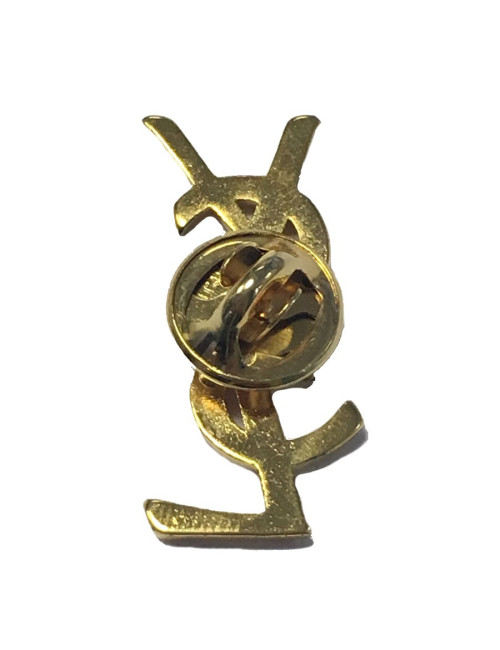 Pin s YSL  SAINT LAURENT doré