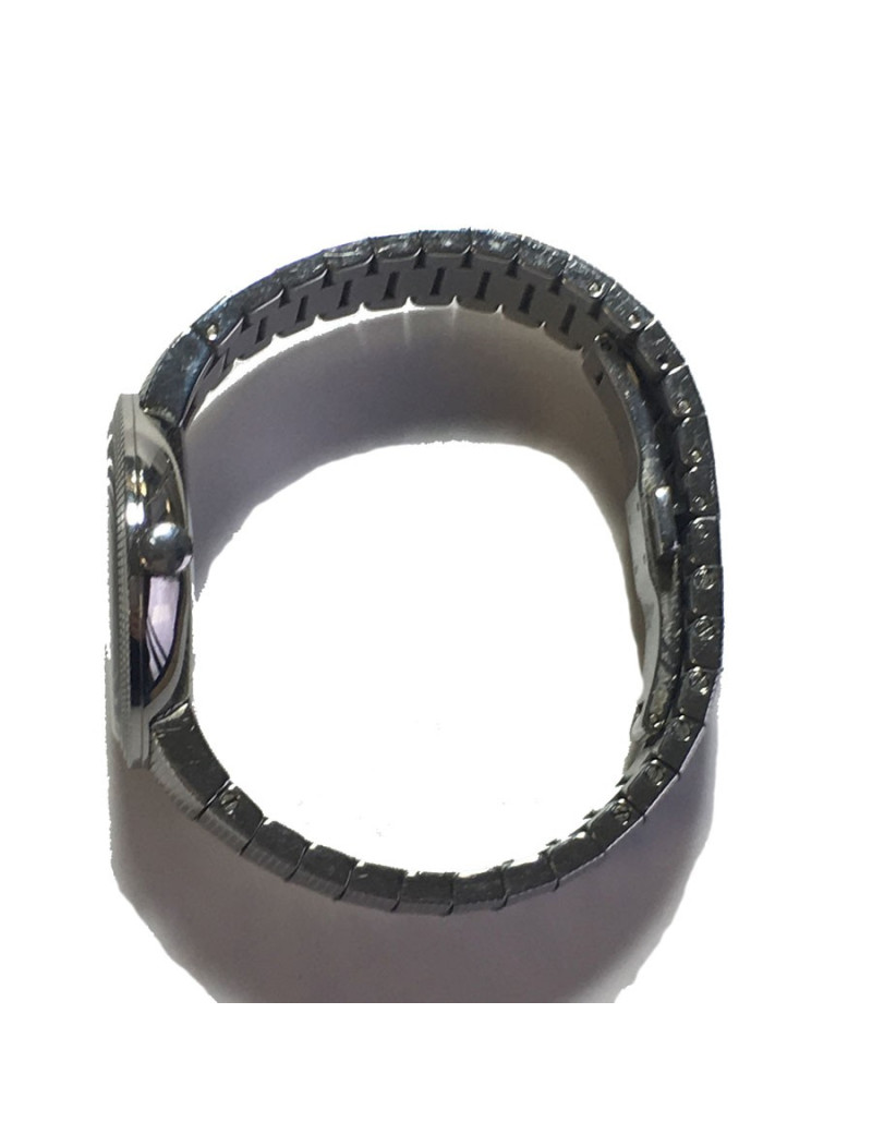 Montre DIOR La D de DIOR en acier argenté