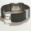 DIOR man in steel and leather watch