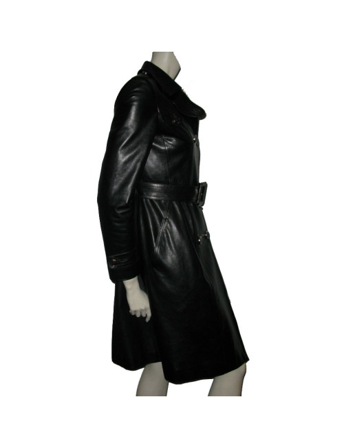 Manteau en cuir GUCCI