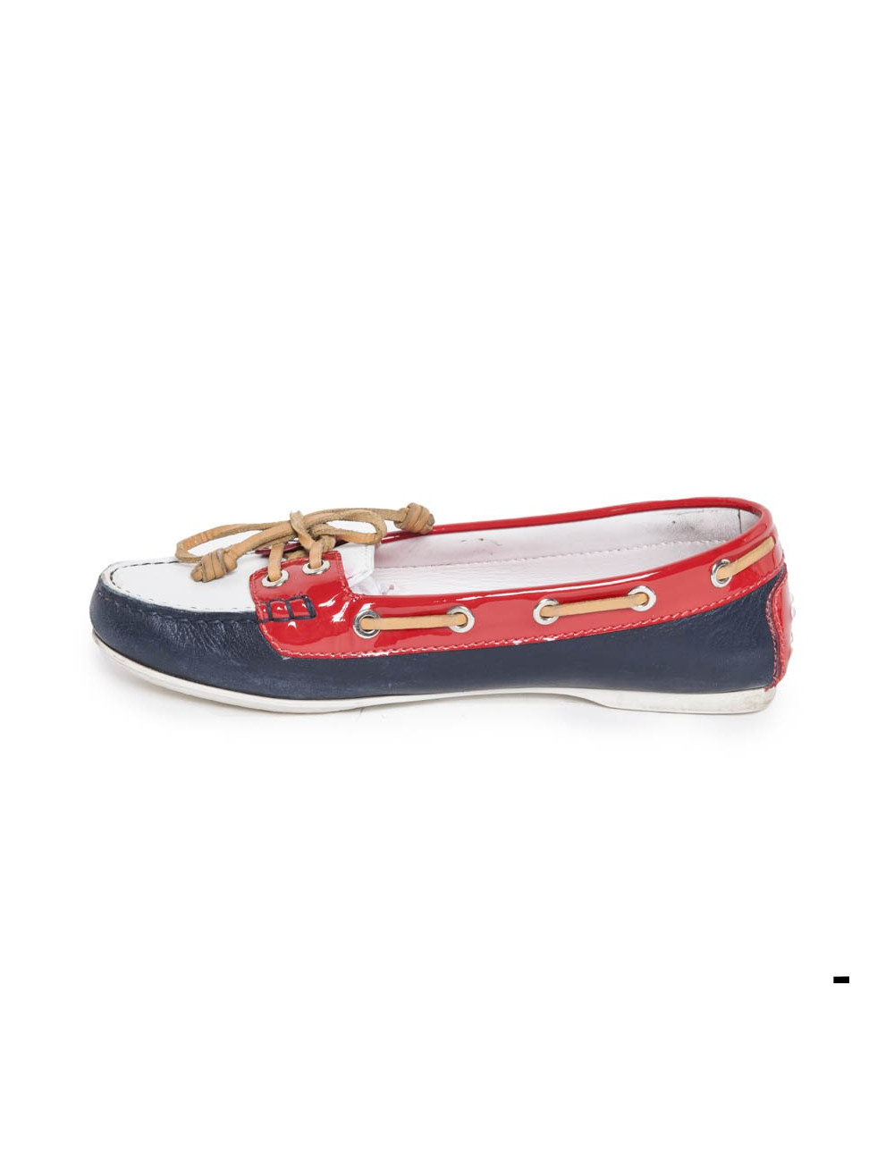 Mocassins bateau TOD's T 36 tricolores