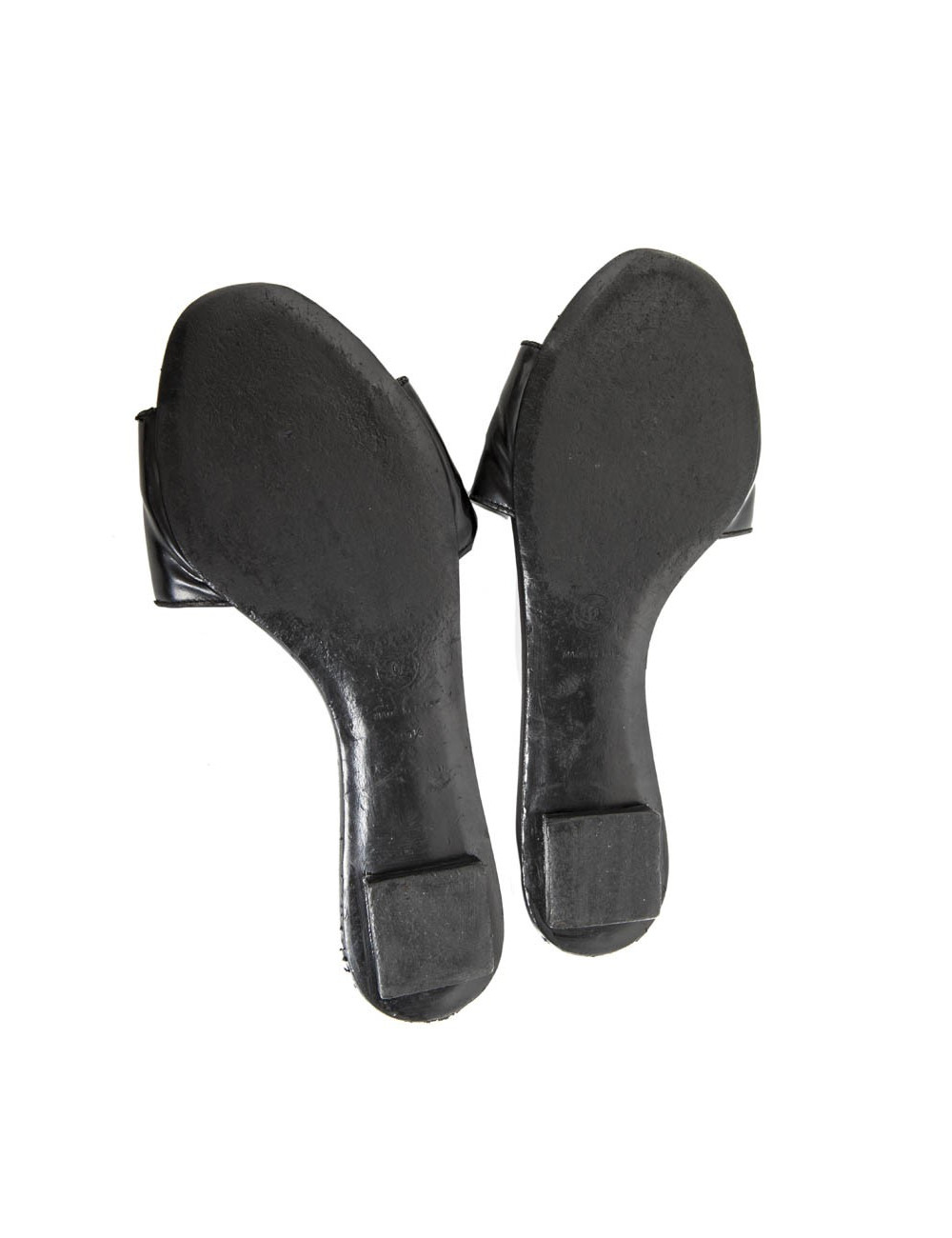 Mules CHANEL noir T 39.5