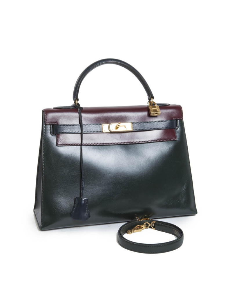 Sac Kelly 32 HERMES tricolore