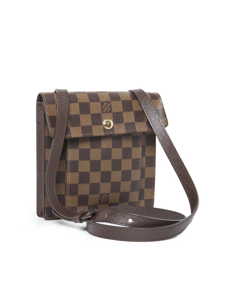 Sac pochette LOUIS VUITTON toile damier
