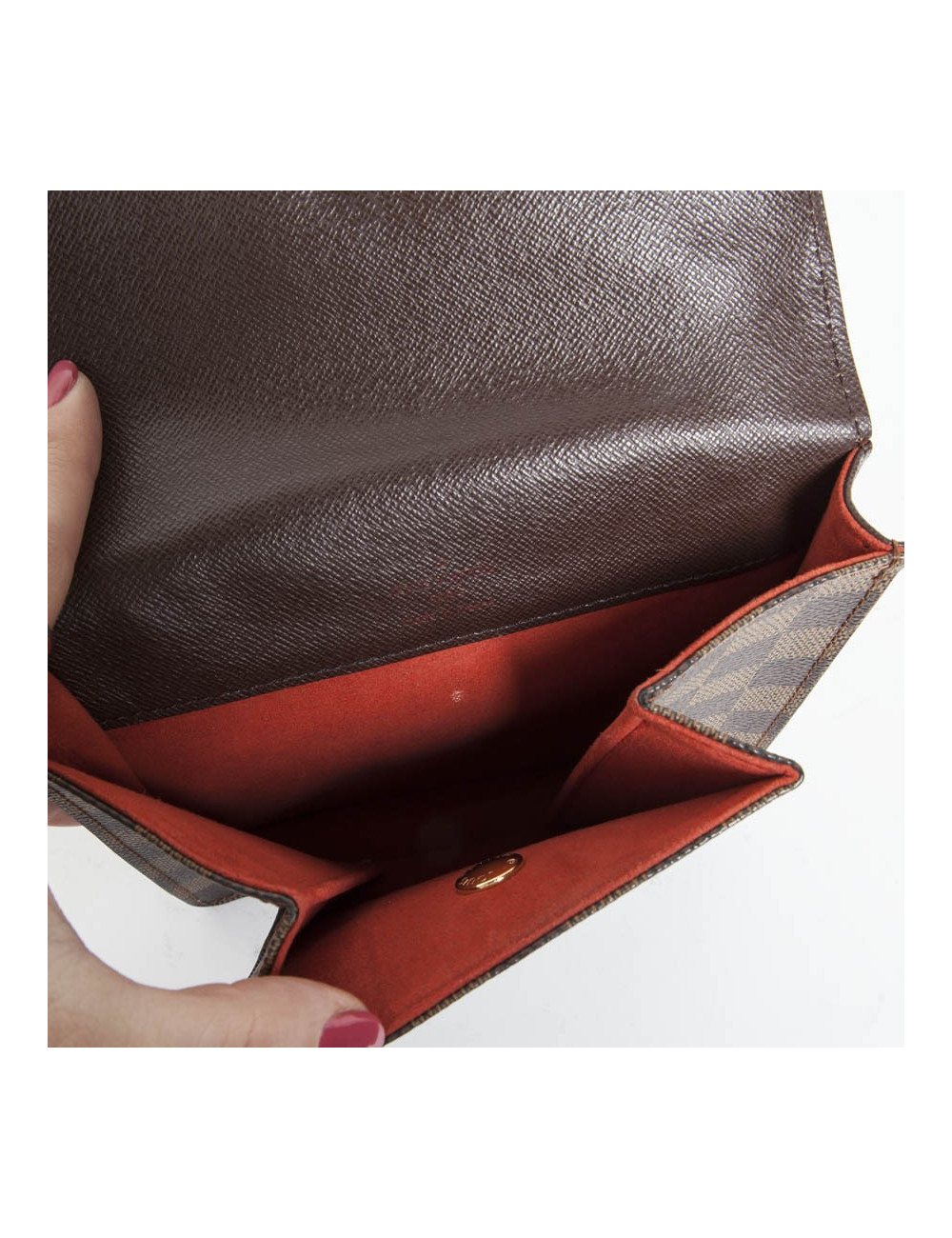 Sac pochette LOUIS VUITTON toile damier