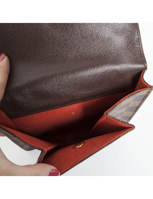 Sac pochette LOUIS VUITTON toile damier