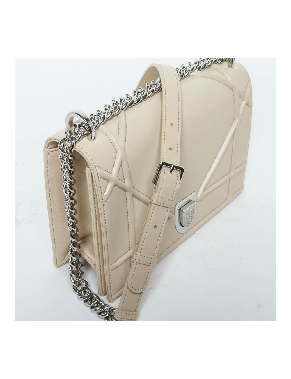 Sac 'Diorama' DIOR cuir beige