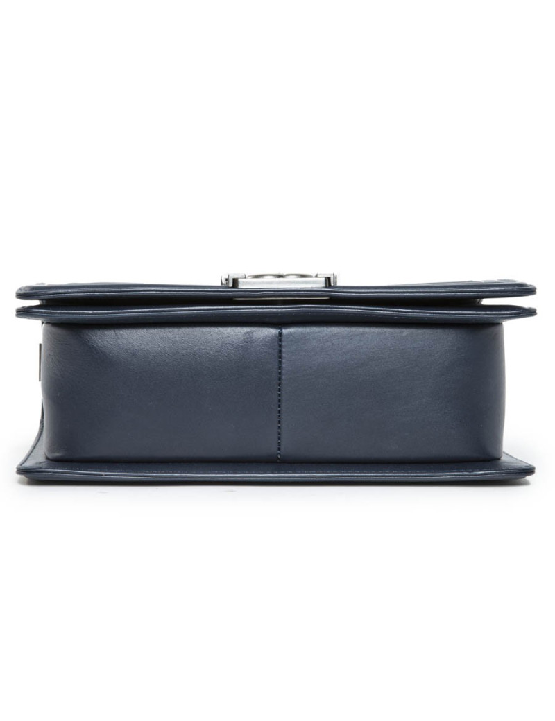 Bag Boy Navy Blue CHANEL rhinestones