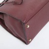 35 red SADDLER H grained leather HERMES Kelly bag