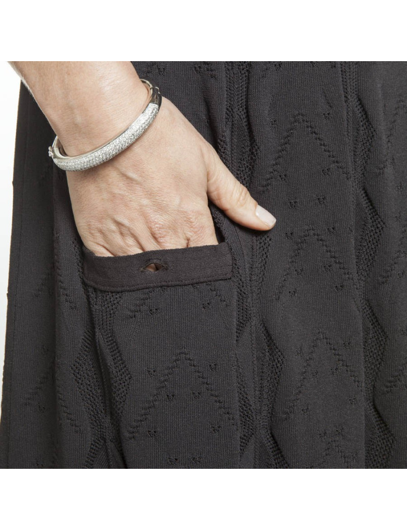 Dress CHANEL dark brown t 44