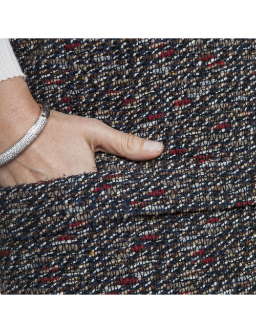 Jupe CHANEL T 36 FR en tweed 