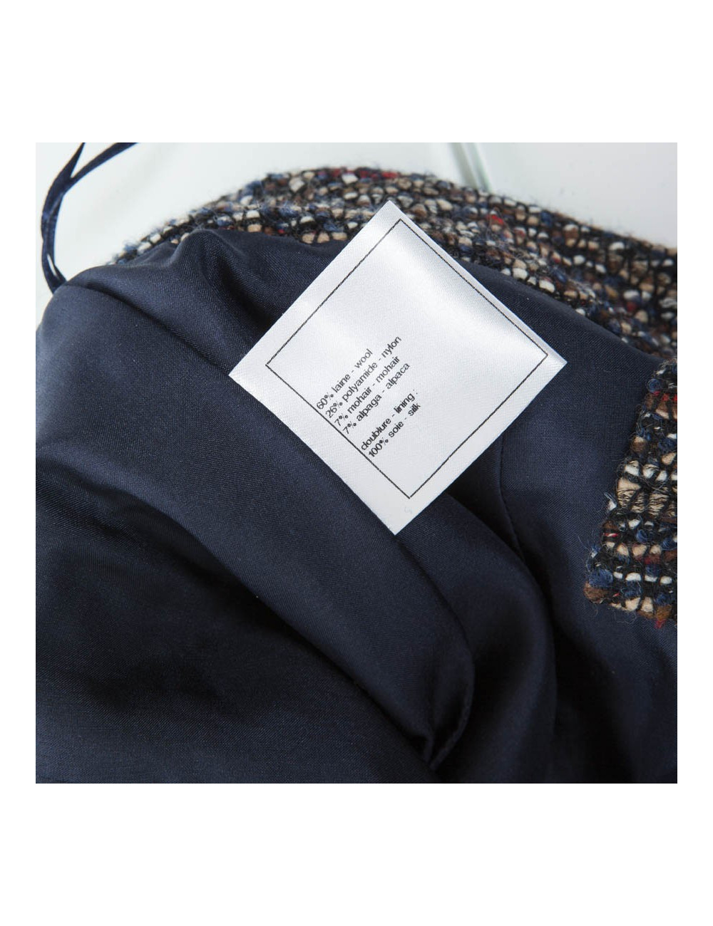 Jupe CHANEL T 36 FR en tweed 