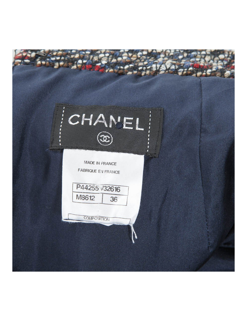 Jupe CHANEL T 36 FR en tweed 