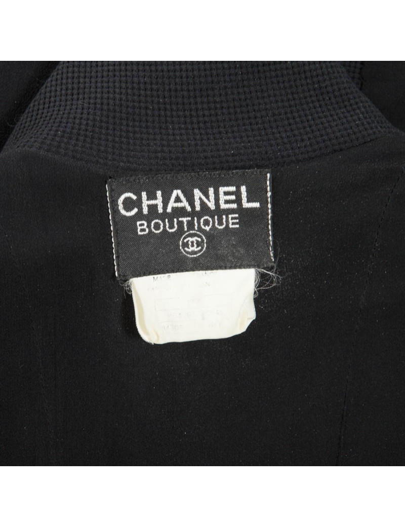 Robe CHANEL T 40 stetch noir