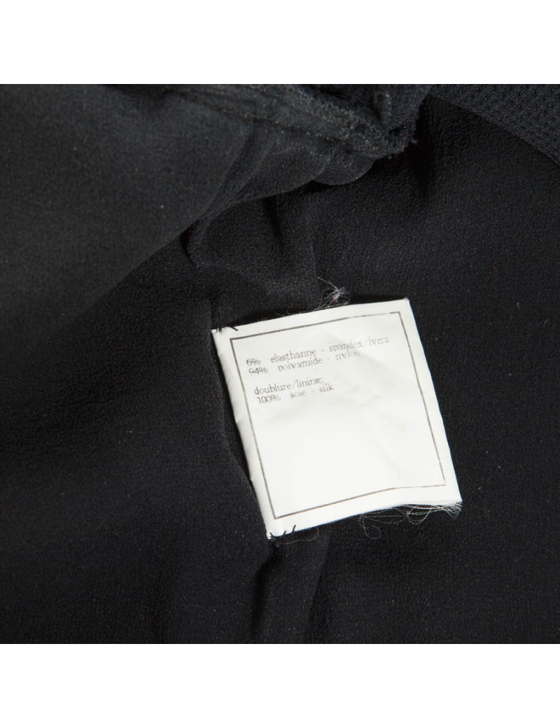 Robe CHANEL T 40 stetch noir