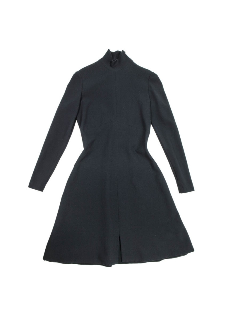 CHANEL T 40 en stetch black dress