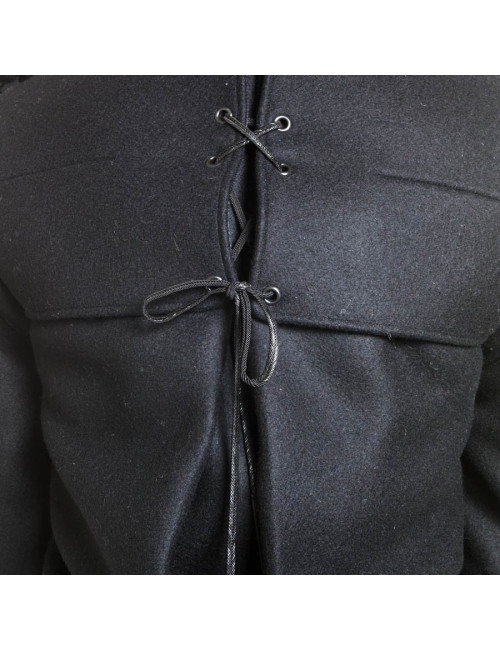 Veste militaire noir  DIOR  en feutrine T 40 fr