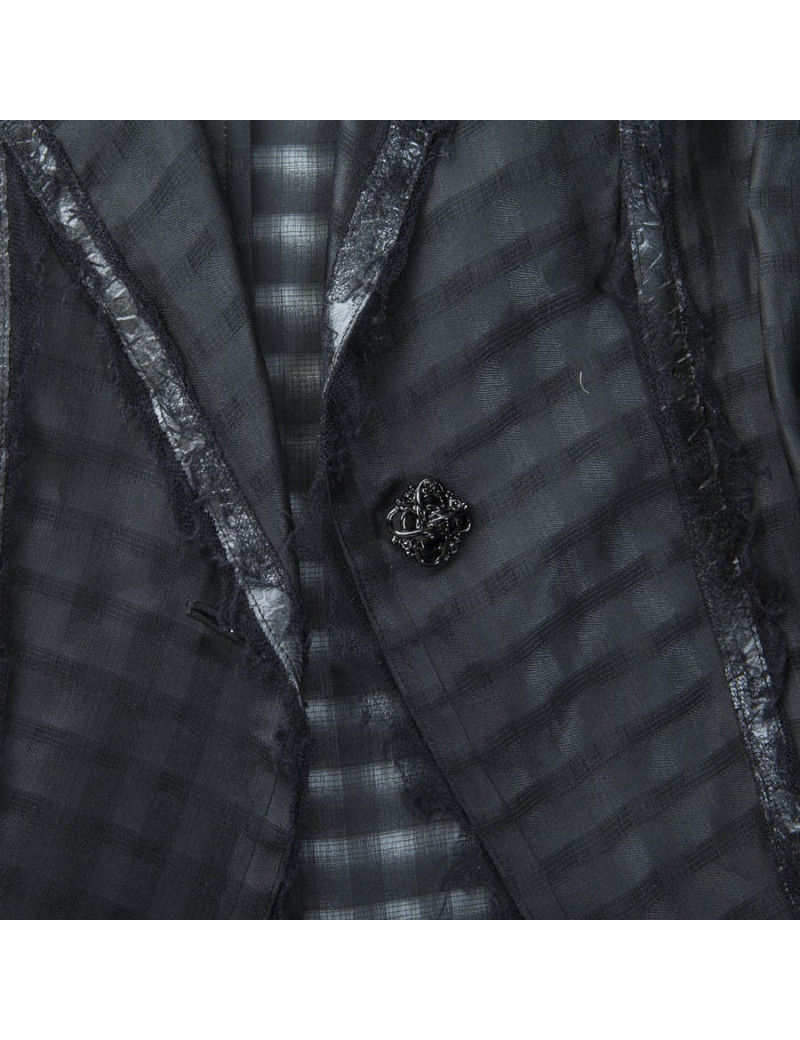 Long jacket CHANEL t 38 in organza