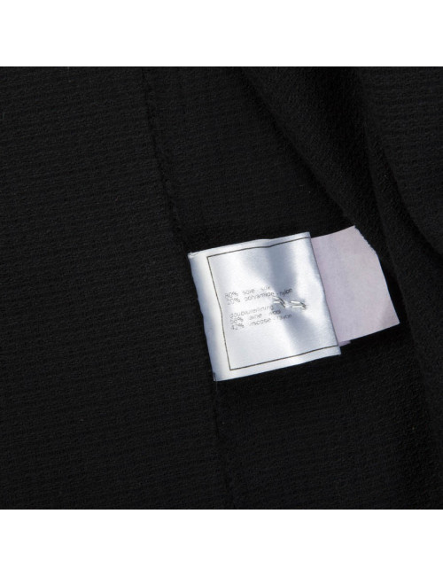 Veste CHANEL T 42 soie noire