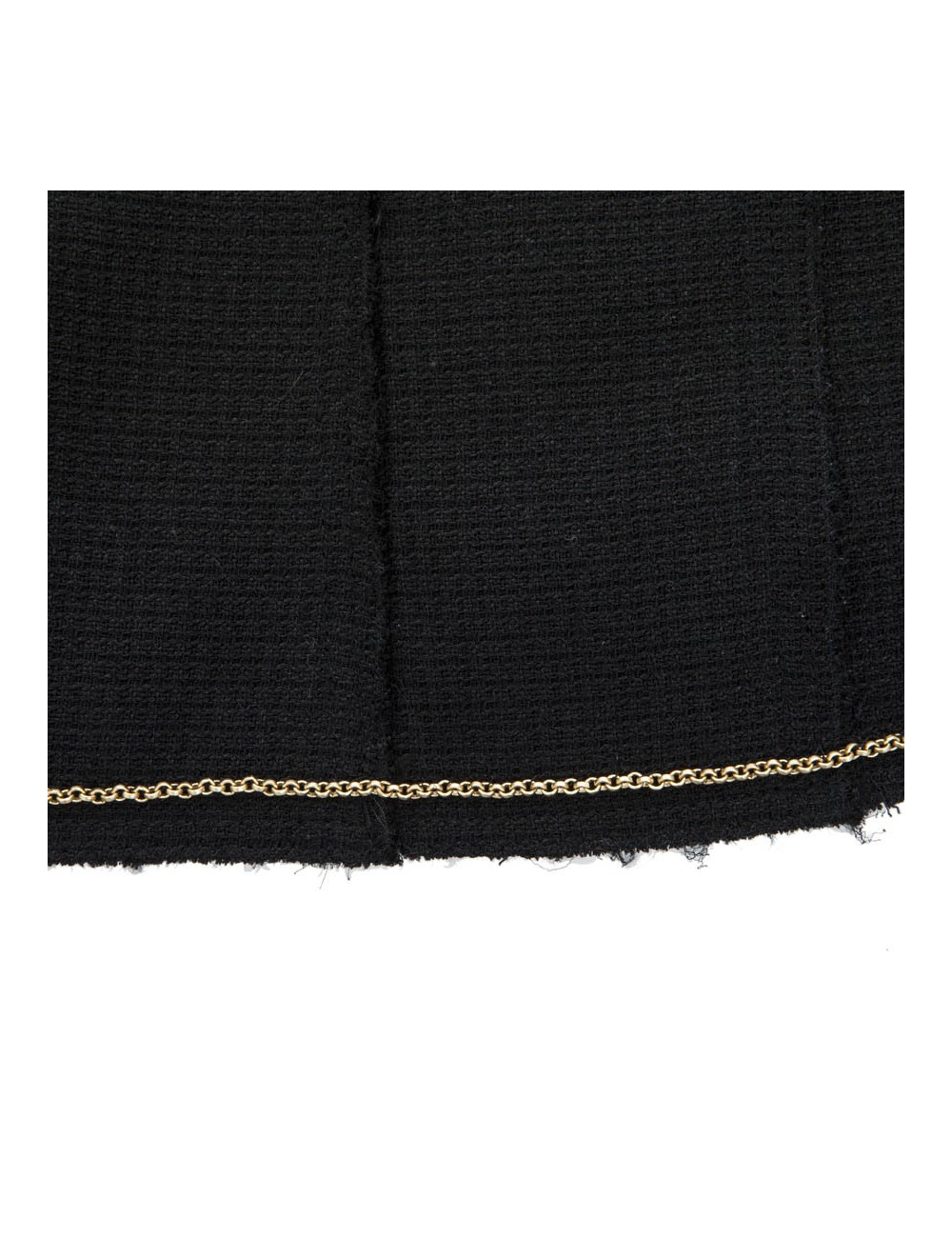 Veste CHANEL T 42 soie noire